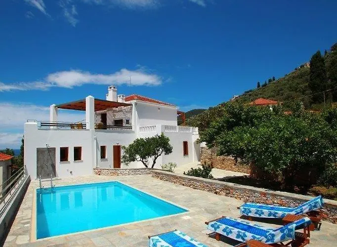 Orange Skopelos Town